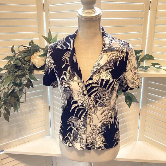 REFORMATION CUBA TROPICAL BUTTON DOWN SIZE SMALL 1257 - Picture 2 of 8